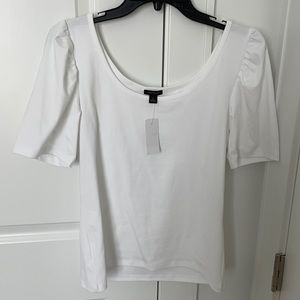 Never worn - with tags - Ann Taylor puff sleeve tee